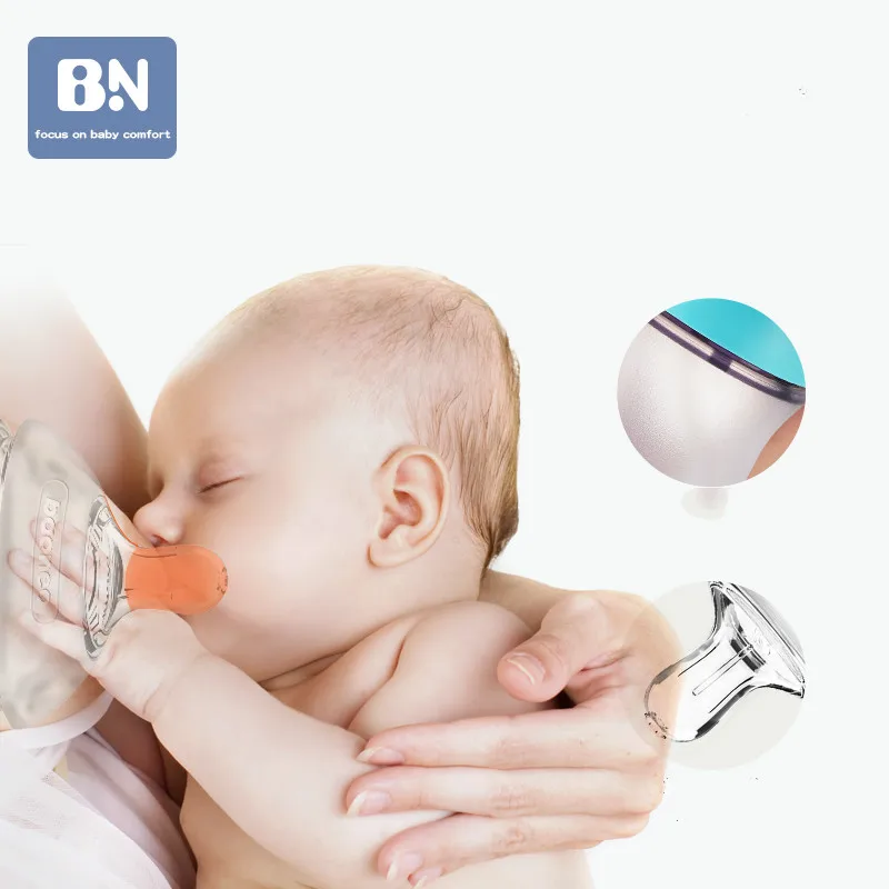 Beineng бутылочка для новорожденных PPSU устойчивый к падению силиконовый ремешок