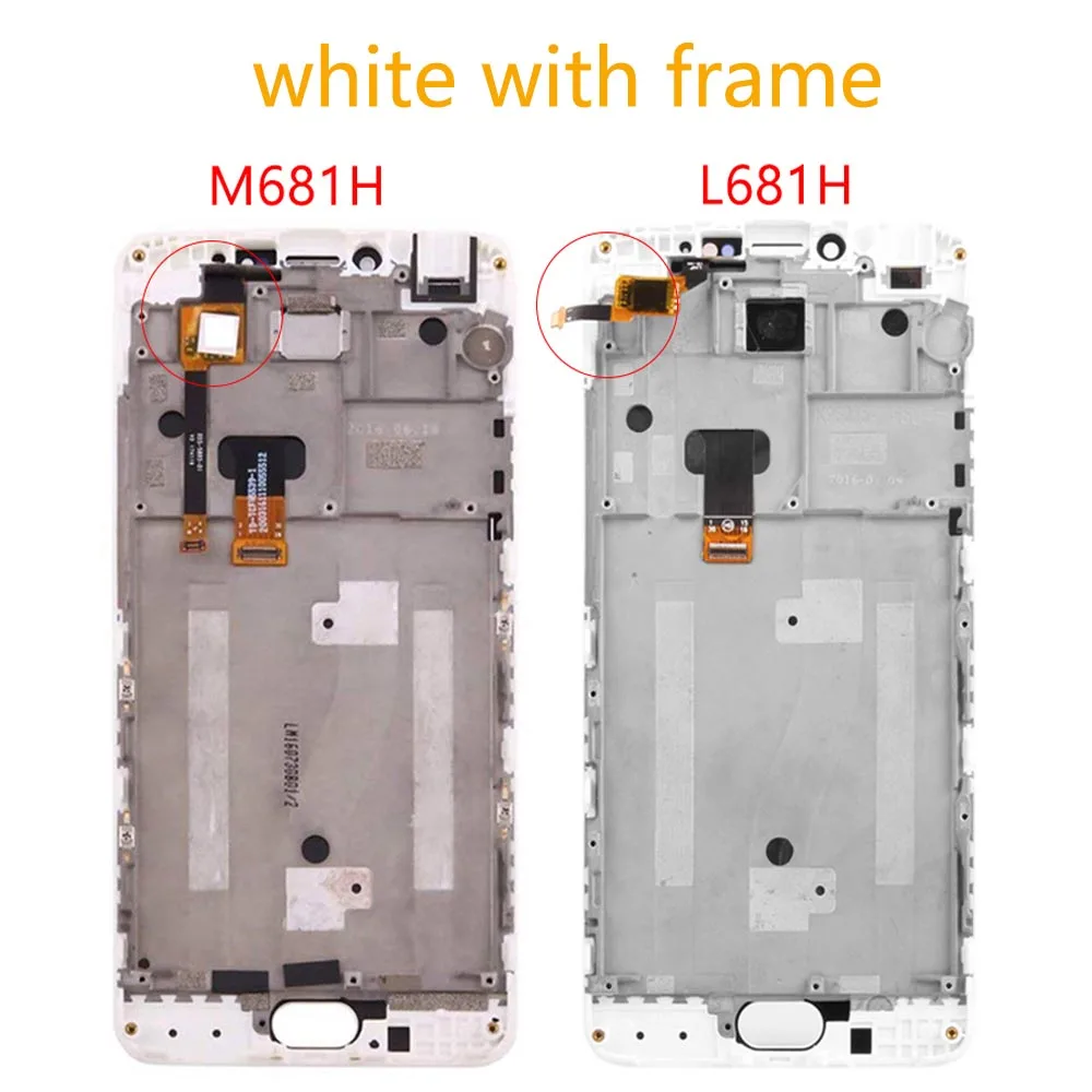 100% протестированный Оригинальный ЖК-дисплей 5 &quotдля Meizu M3 Note M681H L681H сенсорный