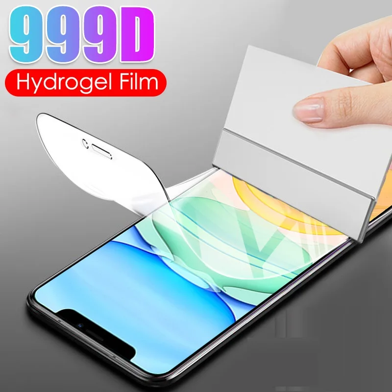 

С уровнем твердости 9H полное покрытие гидрогель Пленка чехол для LG G8 ThinQ Экран протектор гидрогель пленка для LG G8S ThinQ HD защитный чехол