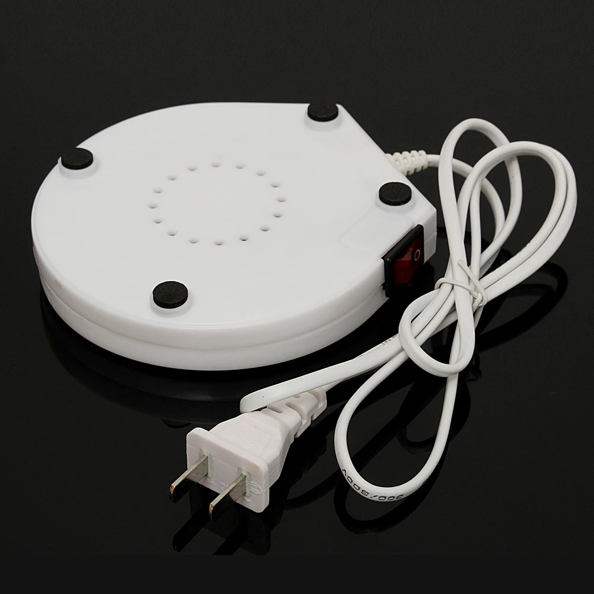 

Warmer Heater Pad Electric Powered 220V White Electric Powered Cup Warmer Heater Pad Coffee Tea Milk Mug Office Kitchen House