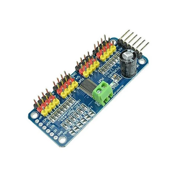 16 канал ПВМ/Серводвигатель IIC interface-PCA9685 для arduino или Raspberry pi Щит Модуль