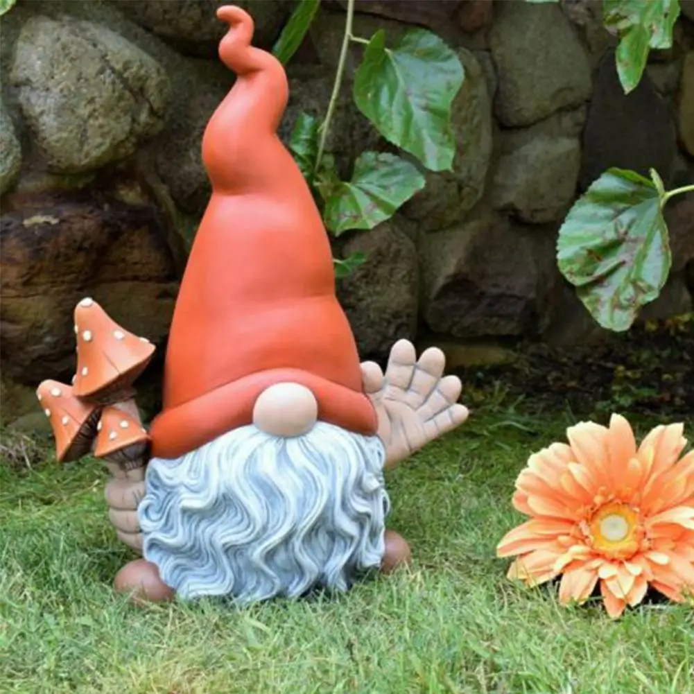 

Faceless Doll Ornaments Resin Decorative Doll Home Decoration Magic Garden Yard Outdoor Gnome Sculptures Garden Statues Dec U0G8