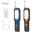 COB светодиодный рабочий светильник, USB Перезаряжаемый рабочий гибкий магнитный светильник, фонарик, аварийный светильник фонарь, магнитный инструмент для захвата