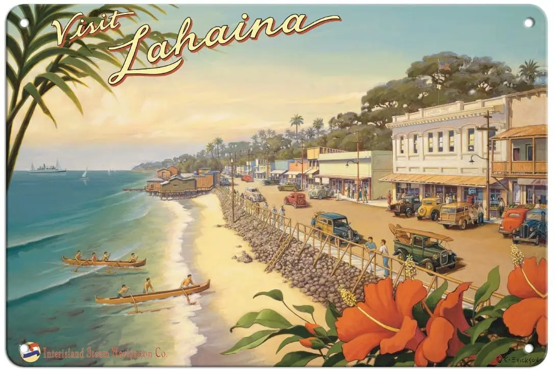 Посетите лахайну-Maui паровую навигационную компанию Гавайского острова-Front