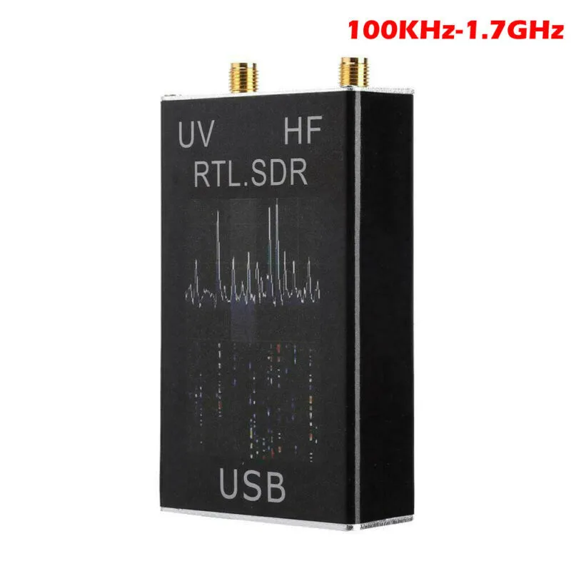 100 кГц-1,7 ГГц Полнодиапазонный УФ HF RTL-SDR Настройщик USB приемник/R820T+ 8232 радиоприемник