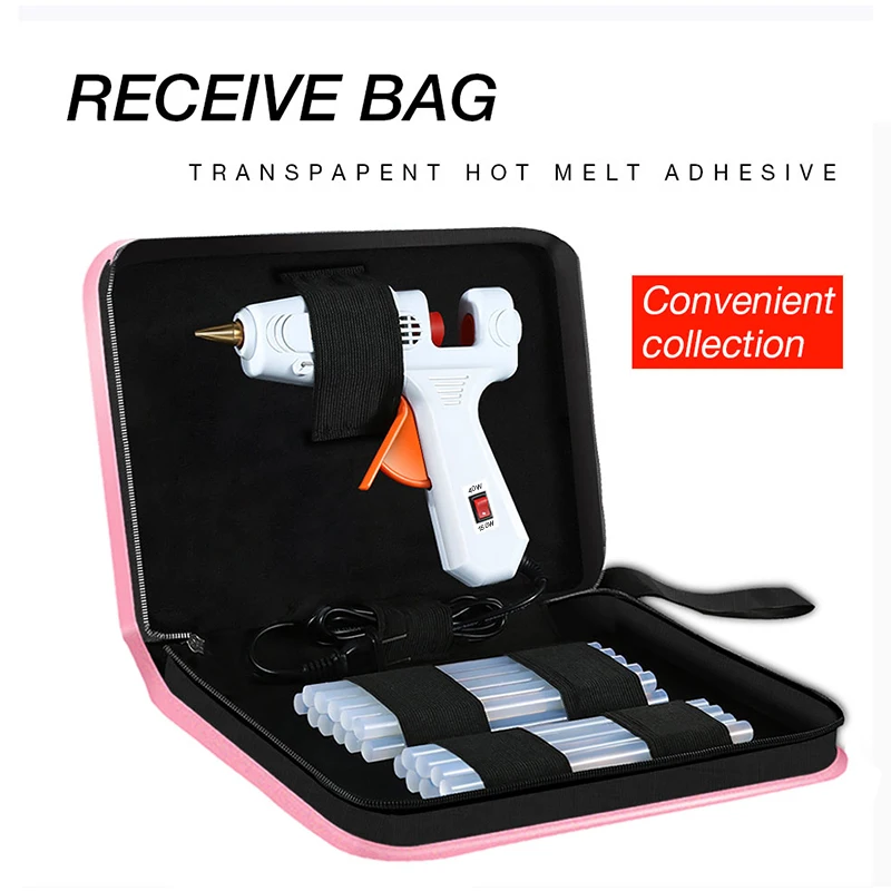 40 150 Вт медная насадка промышленного класса термоклеевой пистолет + 20 шт. клеевых