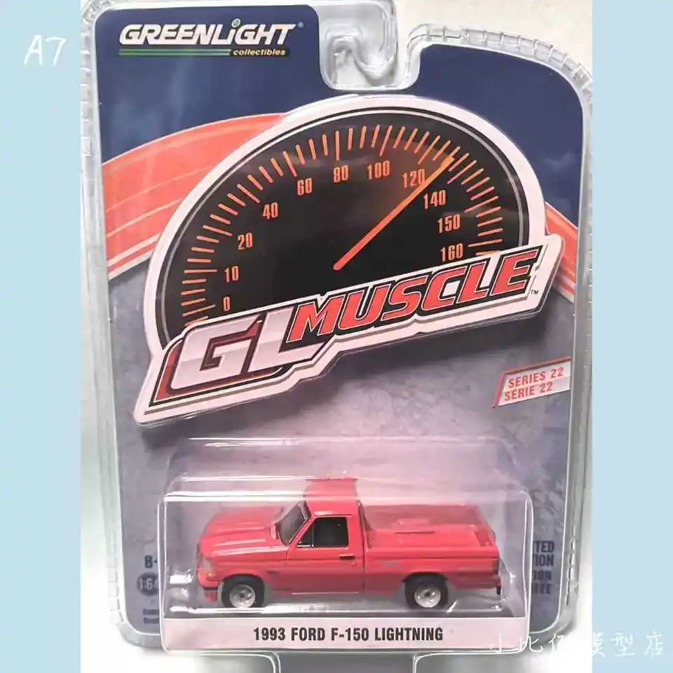 

Greenlight автомобили 1/64 ограниченное 1993 FORD F-150 LIGHTNING Коллекционное издание металл литья под давлением модельных автомобилей детские игрушки по...