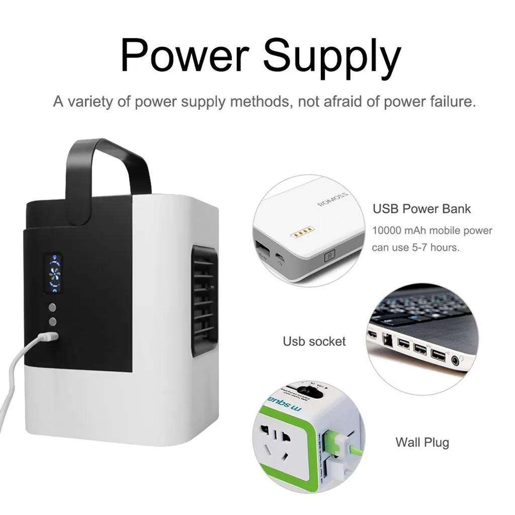 Портативный кондиционер личное пространство USB мини охлаждение для спальни