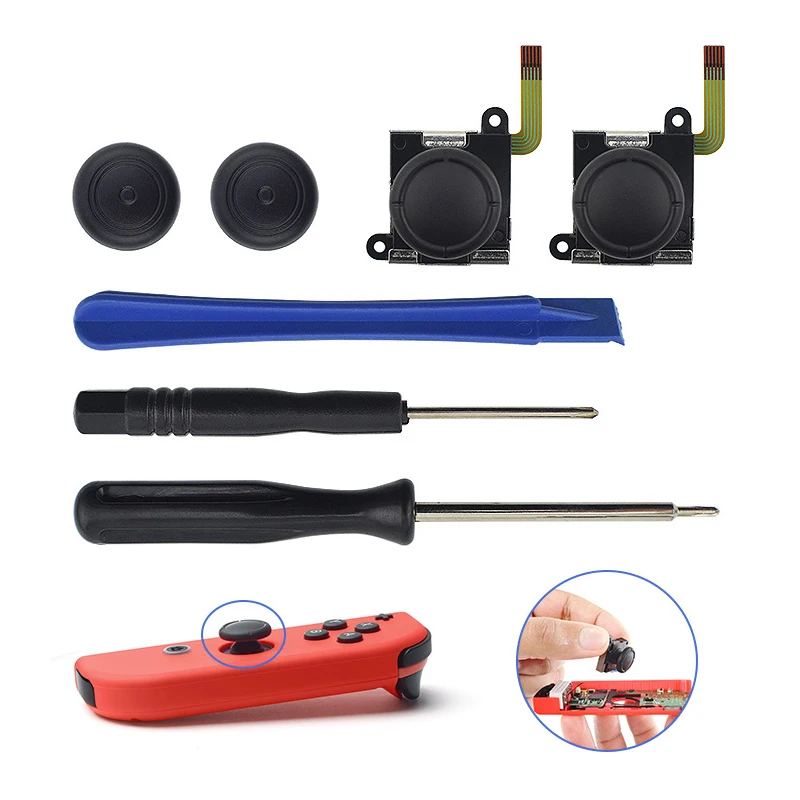 Сменные Наборы инструментов для ремонта пульта Джойстик 3D аналоговый джойстик
