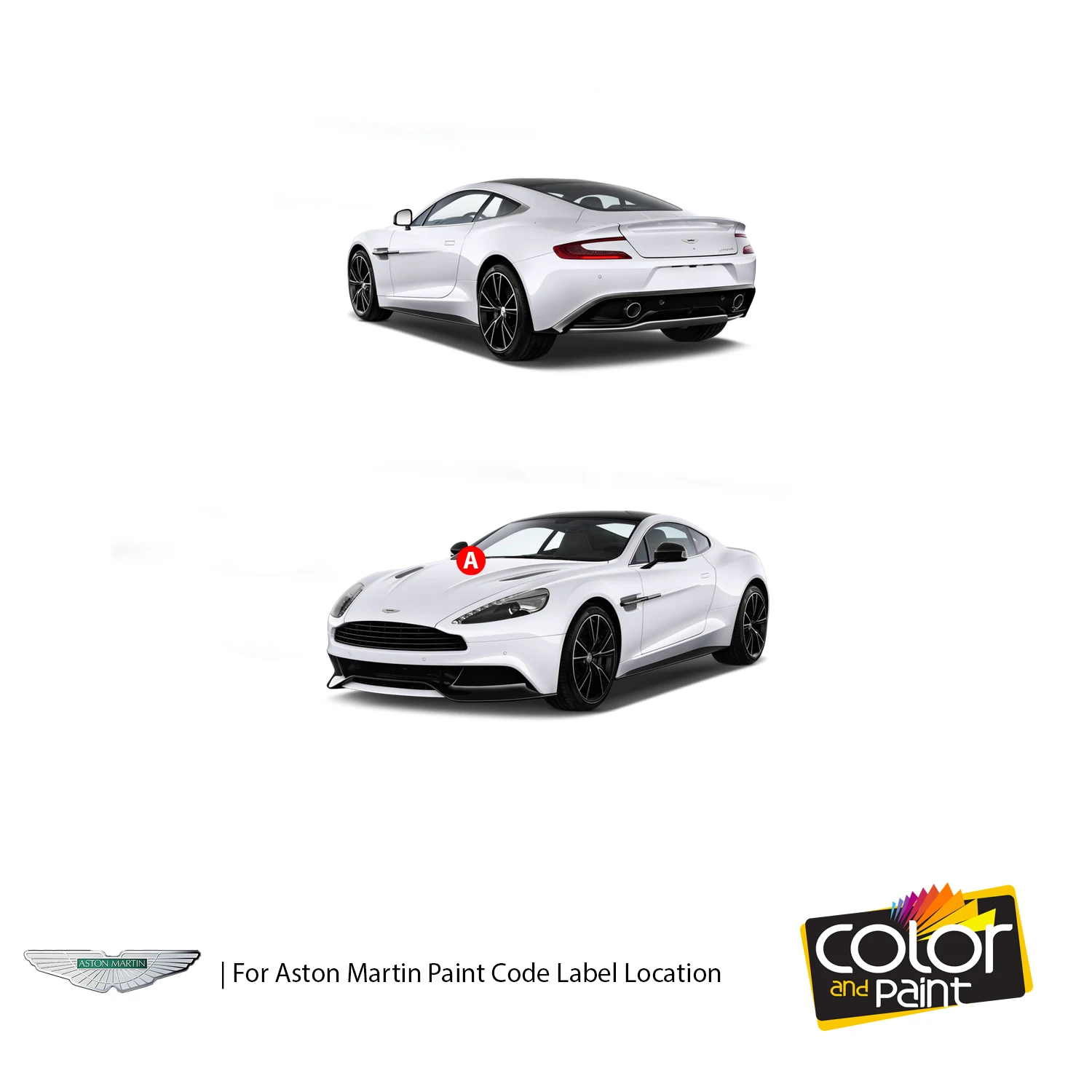 Цвет и краска для Aston Martin автомобильная ремонта царапин Монтана цвета слоновой