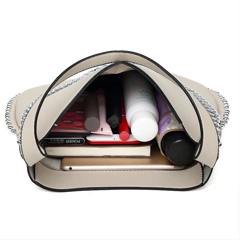 

Designers Women Messenger Bags Females Bags Leather Beading Crossbody Shoulder Bag Handbag New Satchel Bags Flap Tote Sac a Main