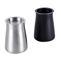 reusable 3 in 1 coffee powder filter powder sieve coffee cocoa flour dustproof coffee grinder barista tools