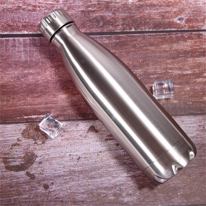 Спортивная бутылка для воды из нержавеющей стали Cola прочная чашка монослой не