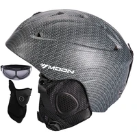 moon skateboard snow ski snowboard helmet integrally molded ultralight breathable ski helmet ce certification smlxl