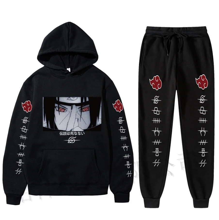 

Костюм спортивный мужской из свитшота с капюшоном и брюк на шнурке