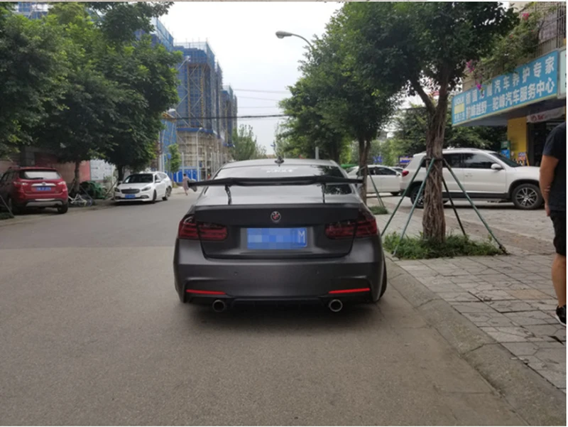 Спойлер для BMW Coupe F30 F80 F82 E90 E46 E92 M3 M4 универсальный задний спойлер из 100% углеродного