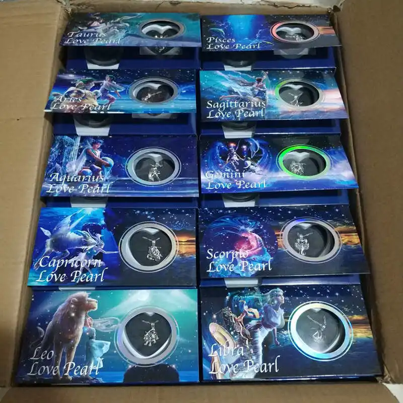 Натуральная устричная жемчужное ожерелье подвески ювелирные изделия 1 комплект