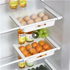 Холодильник Еда ящик для хранения Органайзер для кухонных принадлежностей свежий коробка пельмени Овощной яичный держатель наращиваемых хранения Коробки
