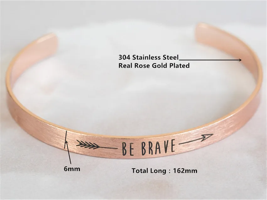 Браслет TSHOU72 Brave серебряный браслет цвета розового золота серебряного | Украшения