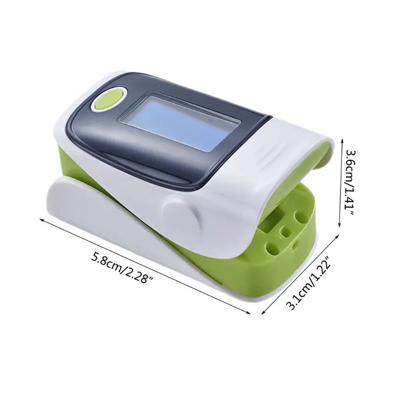 

Mini Protable Finger Clip Pulse Oximeter Sp02 Fingertip Adult Heart Rate Monitor Applicable for Home Health Test Use