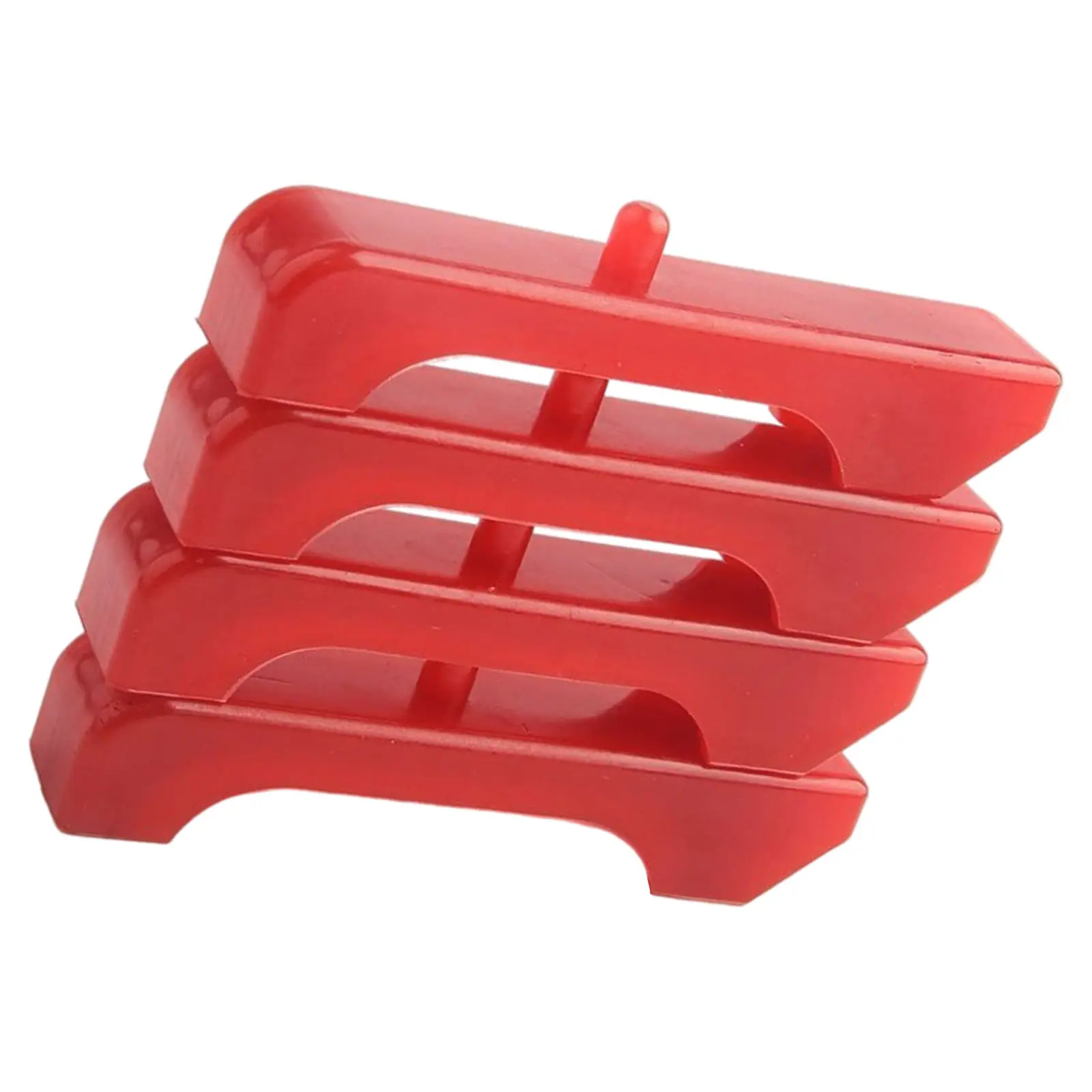 4x Auto Engine Radiator Insolators 7-1711 Direct Replacement Portable Accessory Red Urethane Fits for General Motor Vehicle | Автомобили и