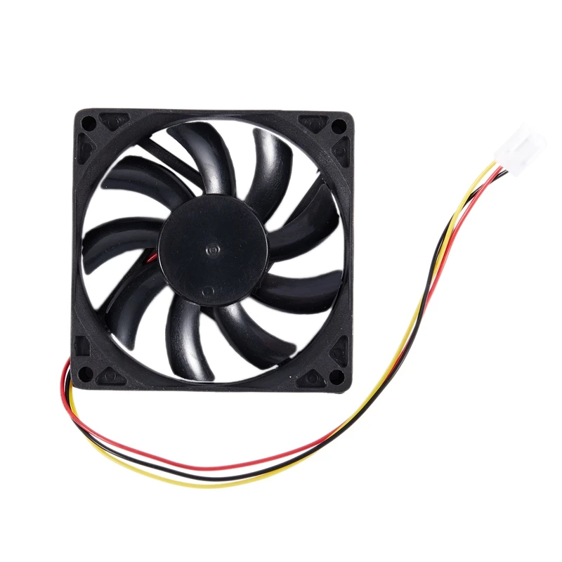 12V 3 Pin CPU вентилятор Радиатор кулер радиатор для ПК 80x80x15mm|Кулеры и системы