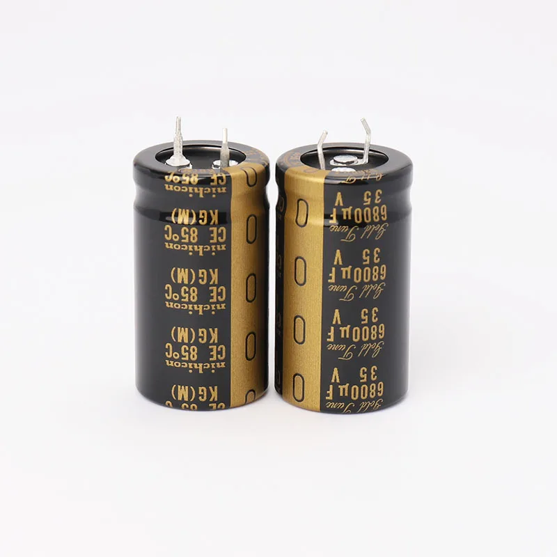 Аудиофильтр Nichicon электролитический конденсатор типа I 6800 мкФ 35V KG Series 35v 22X40mm -