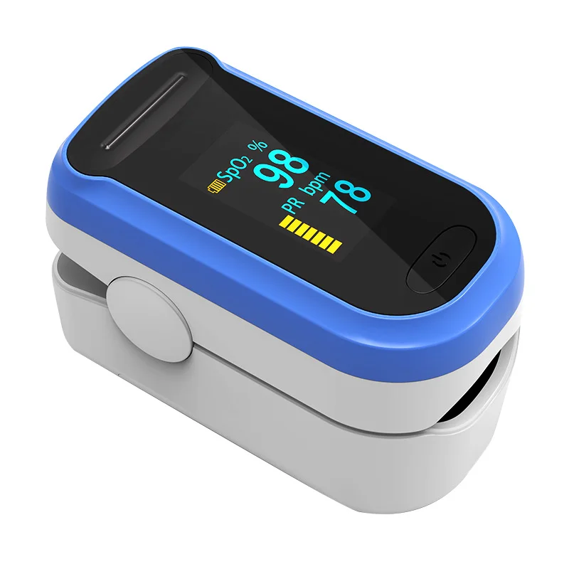 

Professional Medical Household Digital Finger Pulse Oximeter Blood Oxygen Saturation Meter Heart Rate Monitor OLED Health Care