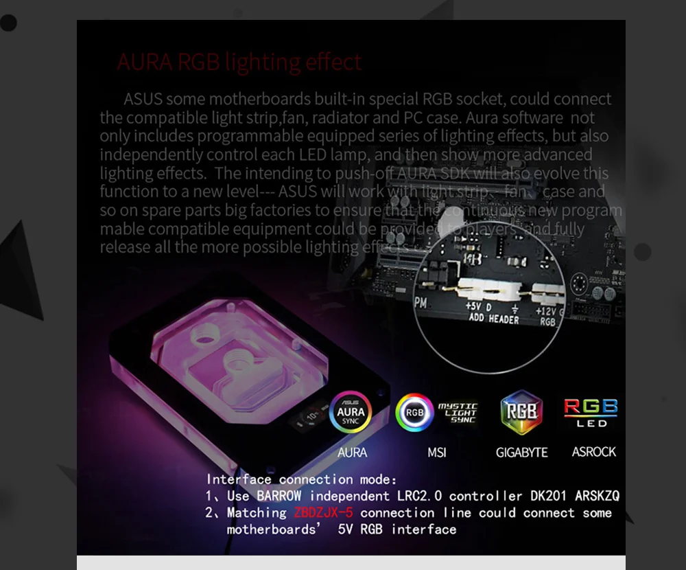 Barrowch FBLTFHAT-04N-V2, для AMD Ryzen Threadripper X399 блоки платформы, цифровой дисплей Температура 0,4 мм микроводный блок