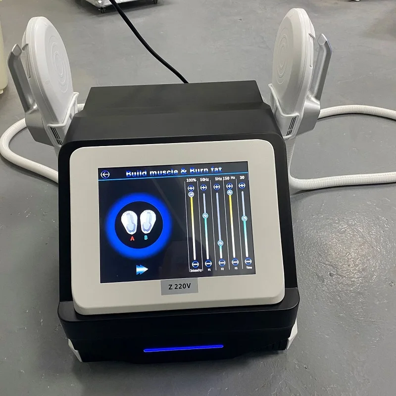 Флуоресцентная электромагнитная машина Tesla для похудения тела стимуляция мышц