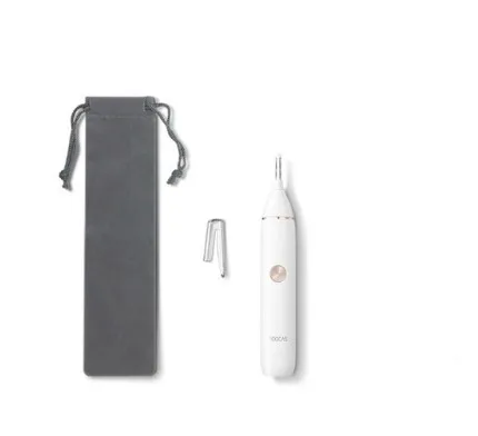 No Retail Box SOOCAS N1 0 Skin Scratching Electric Nose Trimmer All in One Trimmer for Xiaomi Nose and Ears Portable Nose Hair Clipper Battery - Цвет: No Retail Box