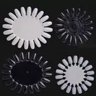 Набор накладных типсов для нейл-арта, 5 шт., для демонстрации акриловых гелевых палитра лаков для ногтей, инструменты для практики, открытки натуральных и прозрачных цветов