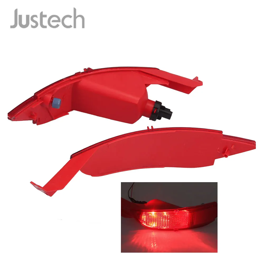 

Justech 100% Brand New Rear Bumper Right & Left Reflector Light Fog Light Lens For Fiesta Mk.7 08-12 Only fit for LHD