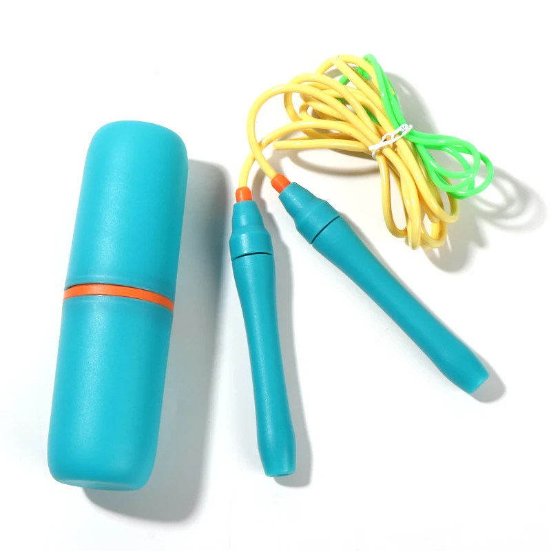 

Jump Ropes Outdoor Home Gym Self-locking Bearing Skipping Rope Adjustable Fitness Boxing Jumping Training with Storage Bucket