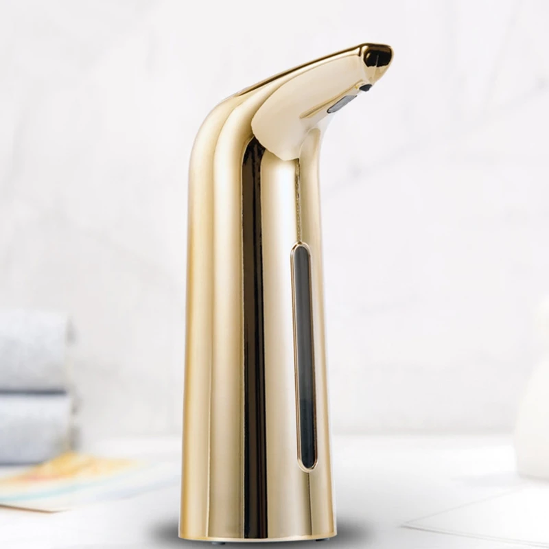 

400ML Automatic Soap Dispenser Infrared Touchless Liquid Smart Sensor Hands Free Sanitizer Induction Shampoo