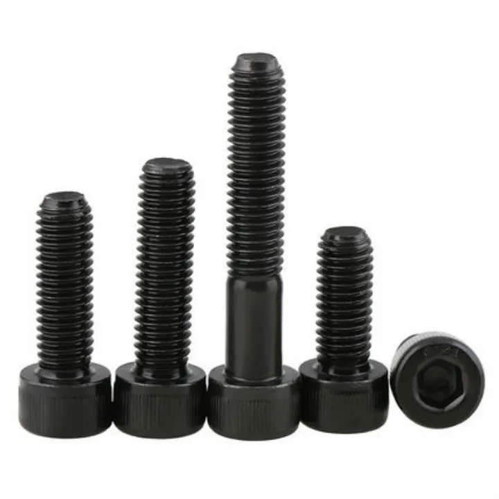 

20/50Pcs M1.6 M2 M2.5 M3 M4 M5 DIN912 Black High-strength 12.9 Level Alloy Steel Screw Hexagon Socket Head Cap Screws