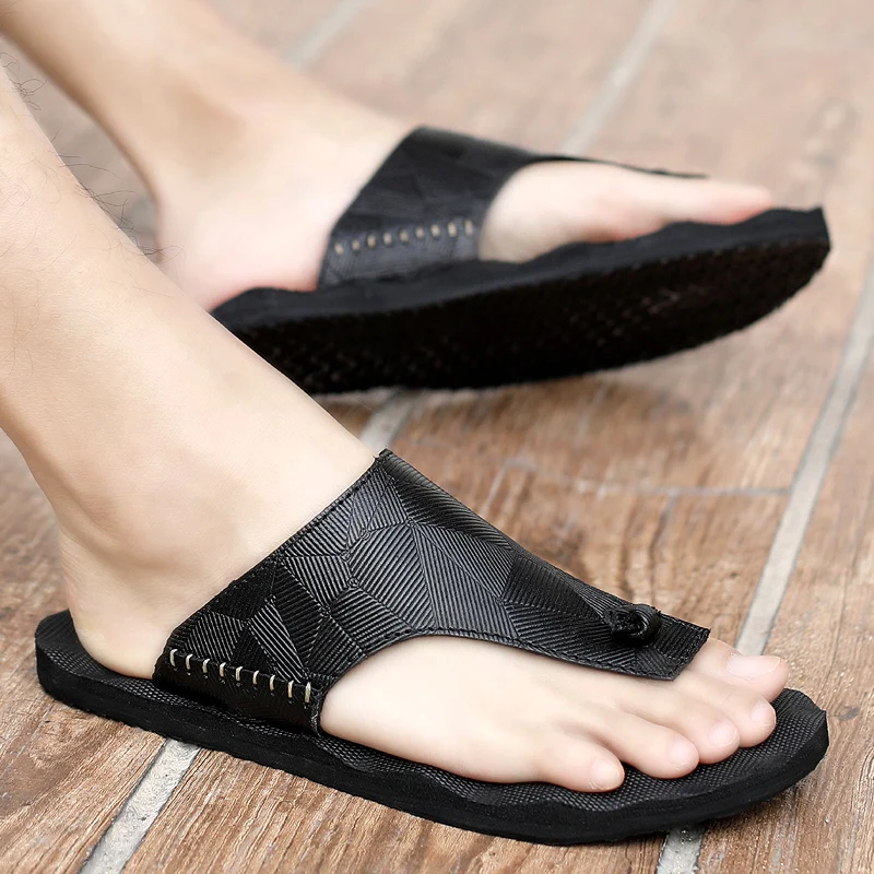 

Man Beach Flip Flops Shoes Men Breathable Casual Men's Sneakers Comfortable Sandals Safety Summer Slippers 45