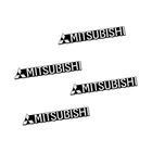 4 шт. Автомобильная Наклейка 3D алюминиевая звуковая Эмблема Для Mitsubishi ralliart Lancer 9 10 Asx Outlander asx 3 Pajero Sport L200 значок Galant