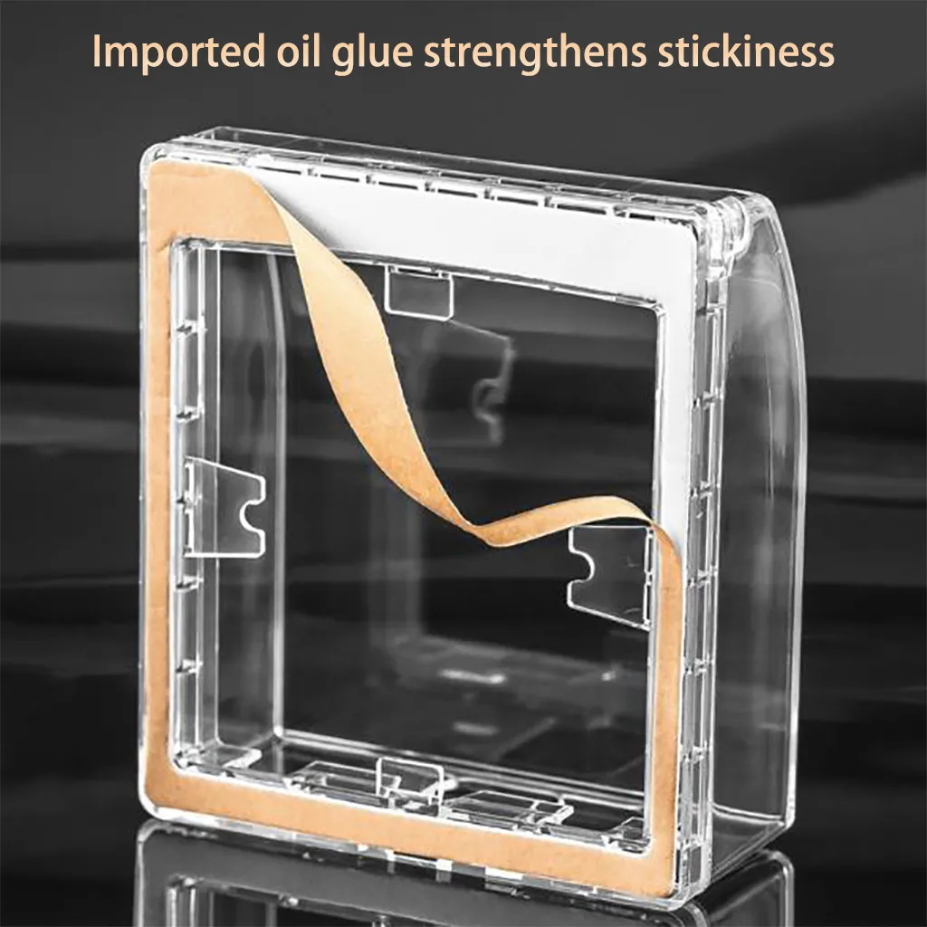 Universal switch socket Protective box Dust cover for 86 Type wall Rectangular household waterproof | Дом и сад