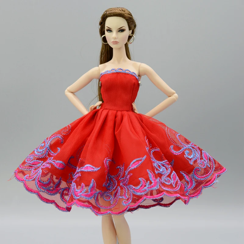 Модное балетное платье пачка для кукол Барби наряды вечерние платья Одежда
