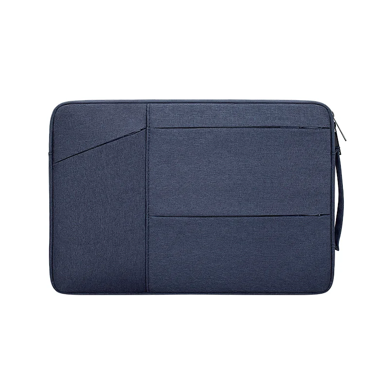 Сумка для ноутбука Macbook Air Pro retina 11 12 13 14 15 15,6 дюймов чехол для ноутбука чехол для планшета Xiaomi Air hp Dell - Цвет: Navy Blue