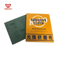 japan koyo aluminium oxide abrasive double sides abrasive sandpaper metal polishing sandpaper grinder paper