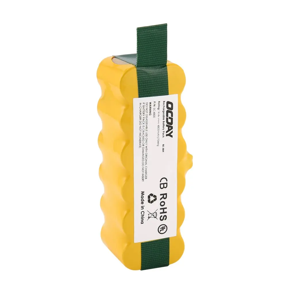 14 4 V 4500mAh 4800mAh 6000mAh 8000mAh Ni MH Пылесос аккумуляторная батарея Замена для Irobot