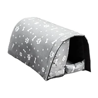 waterproof pet house outdoor keep pets warm closed design cat shelter for small dog wo