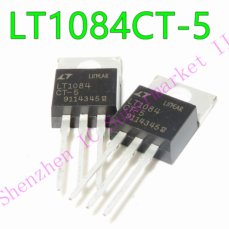 

10Pcs LT1084CT LT1084CT-3.3 LT1084CT-5 LT1084CT-12 TO-220 5A