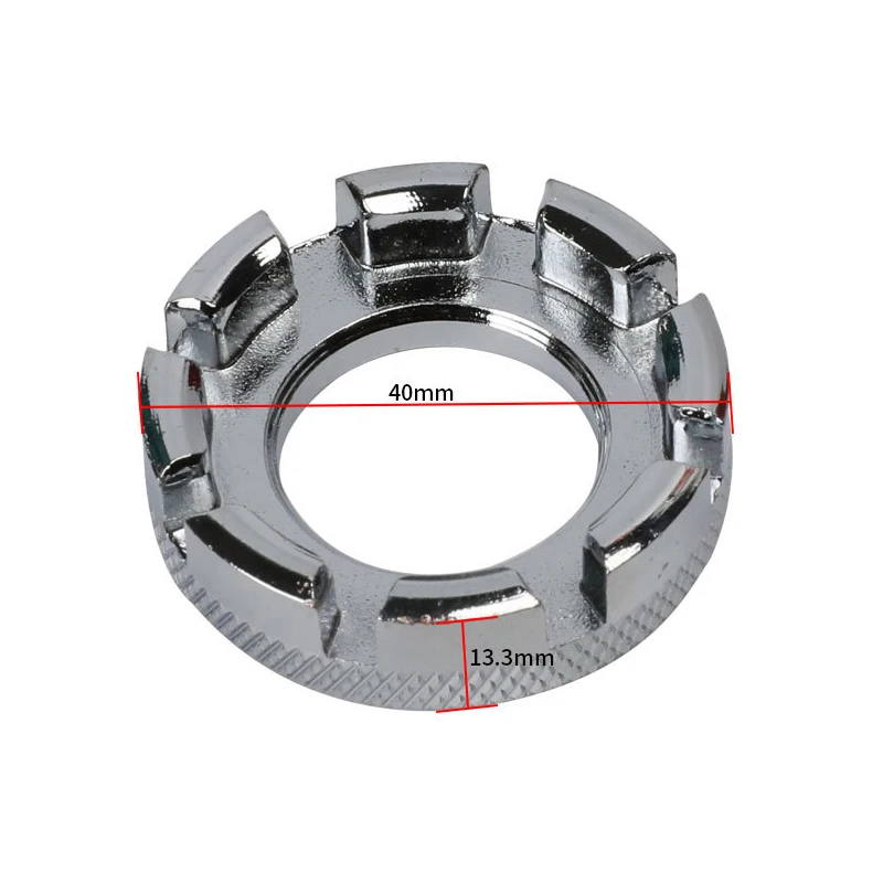 1 шт. высококачественный серебристый велосипедный круглый 8 спицевых сосков мини