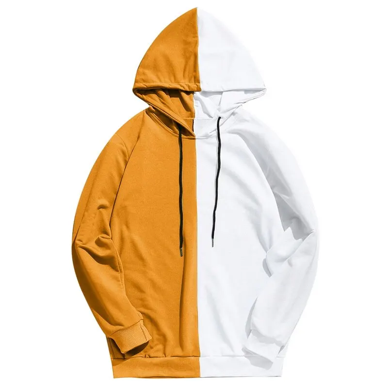 

Puimentiua 2020 Mens Hoodies Casual Patchwork Slim Fit Hoodie Outwear Hip Hop Streetwear Hoodie Men Sweatshirt Sudadera Hombre