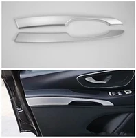 car inner door handle bar panel cover decal trim sticker abs fit for mercedes benz vito 2017 car styling