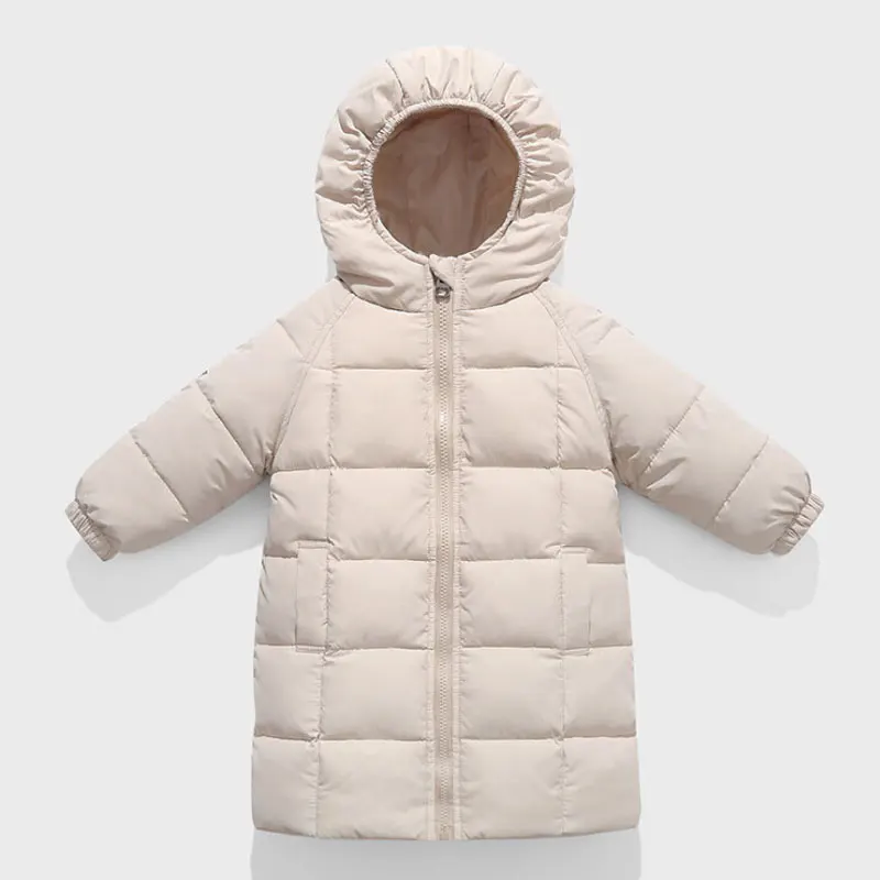 2019 Новый Детский пуховик Длинная одежда утепленная пуховая куртка для мальчиков