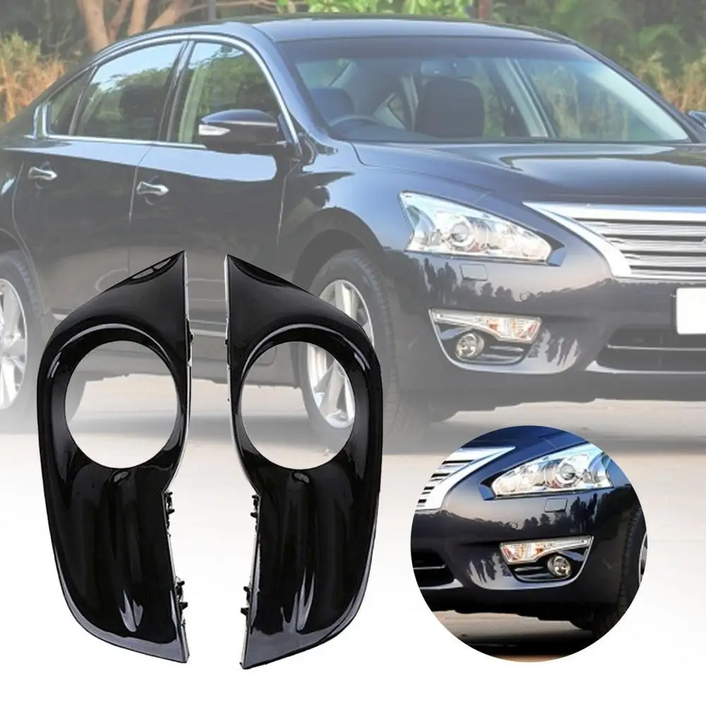 

80% Hot Sales!! 2Pcs GZ.D056 Fog Light Cover Thicken Glossy ABS Vent Grille Side Insert Grilles Set 26130-3TS3A for Teana 13-15